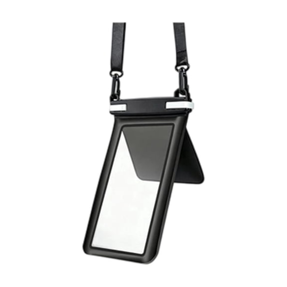 YAMB 2-In-1 Waterproof Phone Pouch, Floating Dry Bag with Card Holder, Touch Screen Compatible Protective Case, Adjustable Lanyard Hands Free Cover for Beach Swimming Pool and Travel
