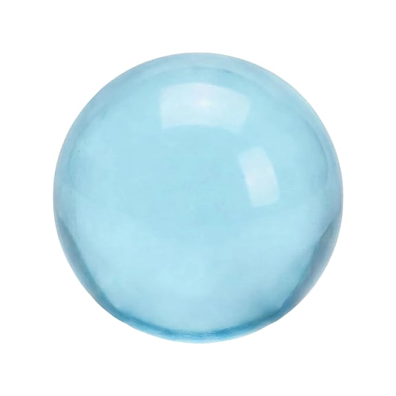 YAMB Coconut Oil Stress Relief Ball, Non-Sticky Slow Rising Shapeable Balls, Moldable Stretchable Hand Sensory Gadget, Portable Palm Size Relax Squeeze Ball for Home Office Calming Gift, Blue