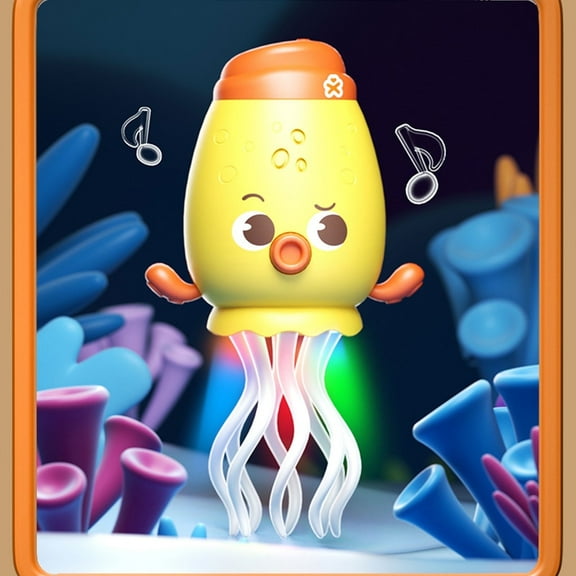 YAMB Magic Dancing Octopus Toy - Crazy 8-Leg Auto-Dance Octopus Toy for Kids,Crawling Dancing Automatic Obstacle Sensor Toys with LED Music,Smart-Tentacle Self-Navigating Robotic Pet Toys