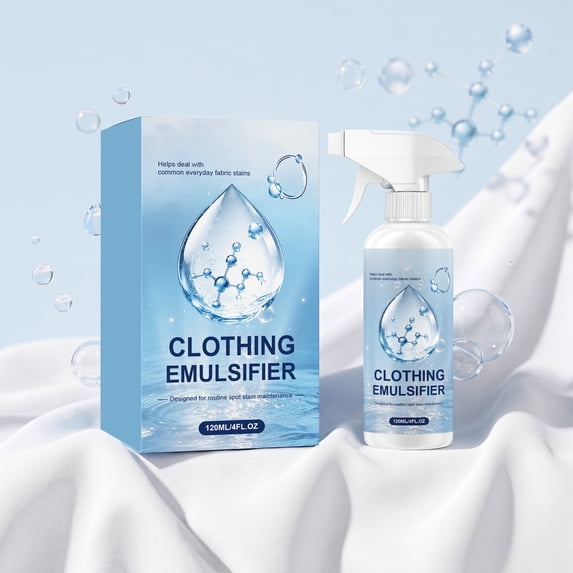 YAMB Powerful Clothing Stain Remover, Localized Stain Stubborn Spots Removal Cleaner, Portable Household Laundry Cleaning Spray for Daily Home Cleaning Use, 120ml