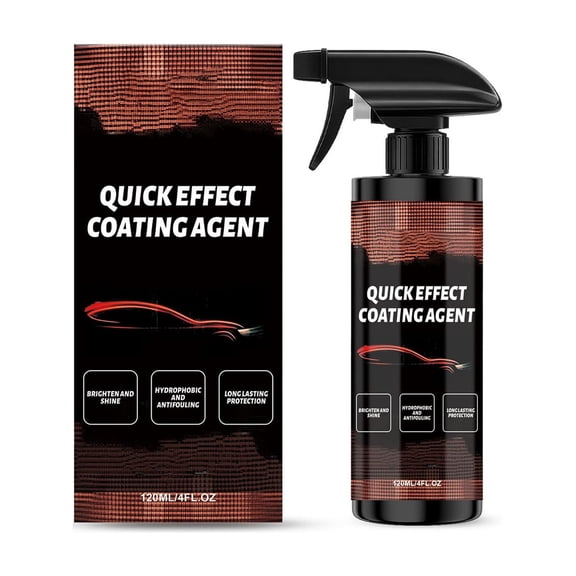 YAMB Quick Effect Coating Agent 120ml, Hydrophobic Anti-Fouling Car Spray Wax for Paint Protection, Scratch Repair Polish for Vehicle Body Surface, Long Lasting Shine Sealant for Auto Exterior