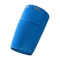 thumbnail image 1 of YAMB Waterproof Sports Armband Phone Holder, Breathable Running Arm Bag with Headphone Port, Lightweight Stretchy Wrist Pouch for Fitness Cycling Jogging, Blue, 1 of 7