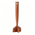 thumbnail image 1 of YAMB Wooden Ground Beef Masher, Heavy Duty Meat Chopper for Ground Beef, Natural Wood Hamburger Masher, Non-Scratch Meat Grinder for Nonstick Cookware, Kitchen Tool for Potato Turkey Sausage, 1 of 5