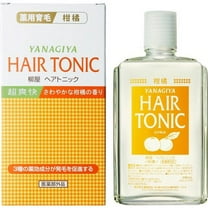 YANAGIYA Hair Tonic 240ml (360ml, Classic) (240ml, Citrus Scent)