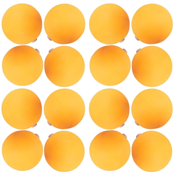 YANCAT 60Pcs Yellow Plastic Ping Pong Balls with Soft Shaft for Improved Control and Table Tennis Practice