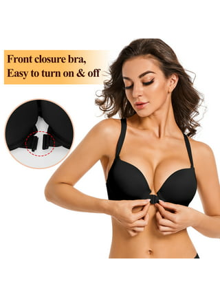 Cuekondy Push Up Bra for Women Girl Hollow Out Elastic Cage Bandage Strappy  Halter Bras