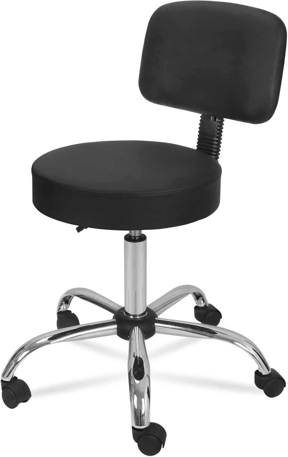 YANG2 Swivel Salon Spa Stool Chair with Back Support Adjustable
