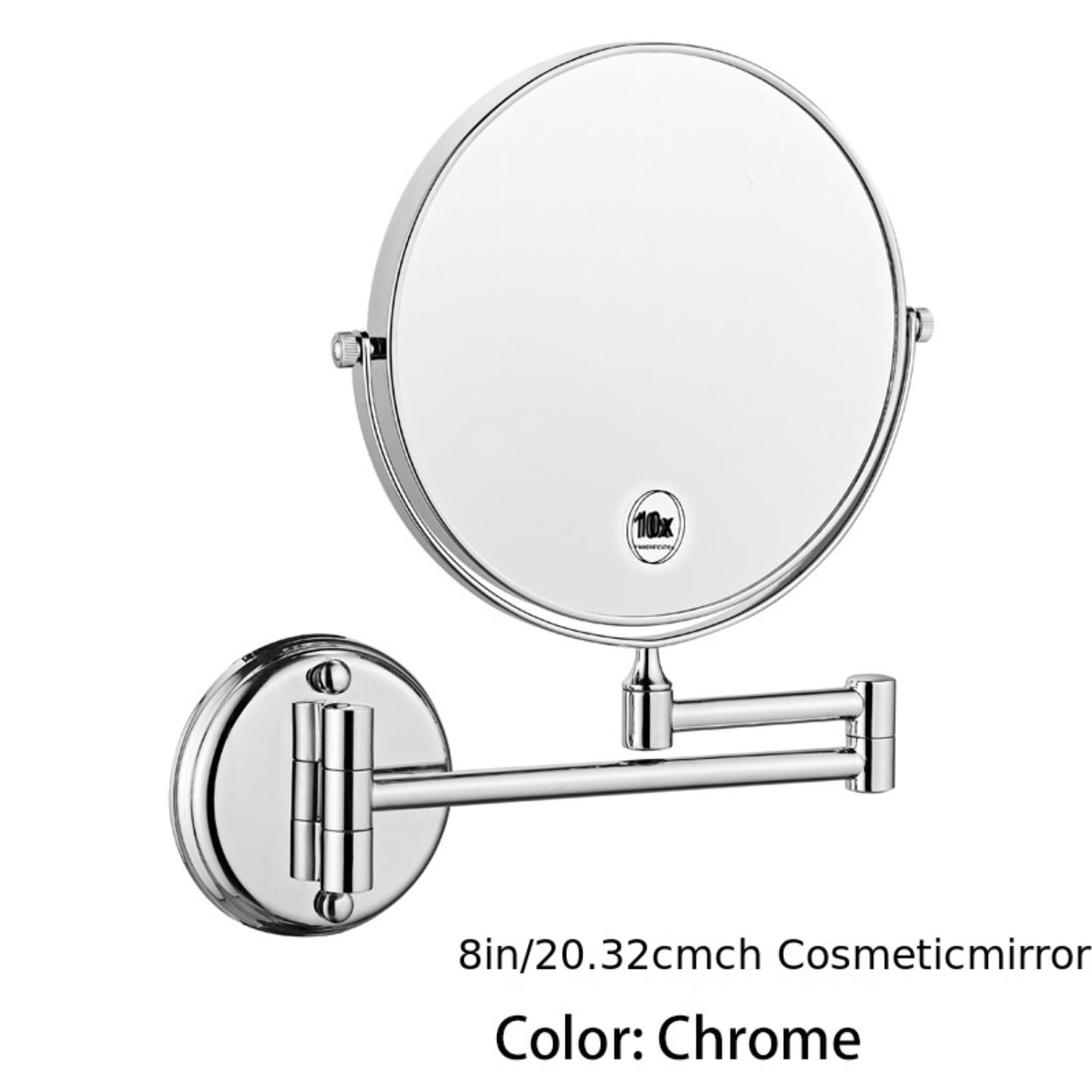 YANGCYY Elegant Modern Black Swivel and Foldable WallMounted Shaving