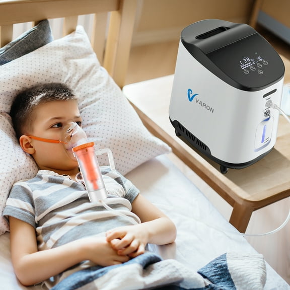 YANGKING Household&7L O2 Tube Machine,Quiet, 35-90% Concentration, Home Travel Use, RemoteControl