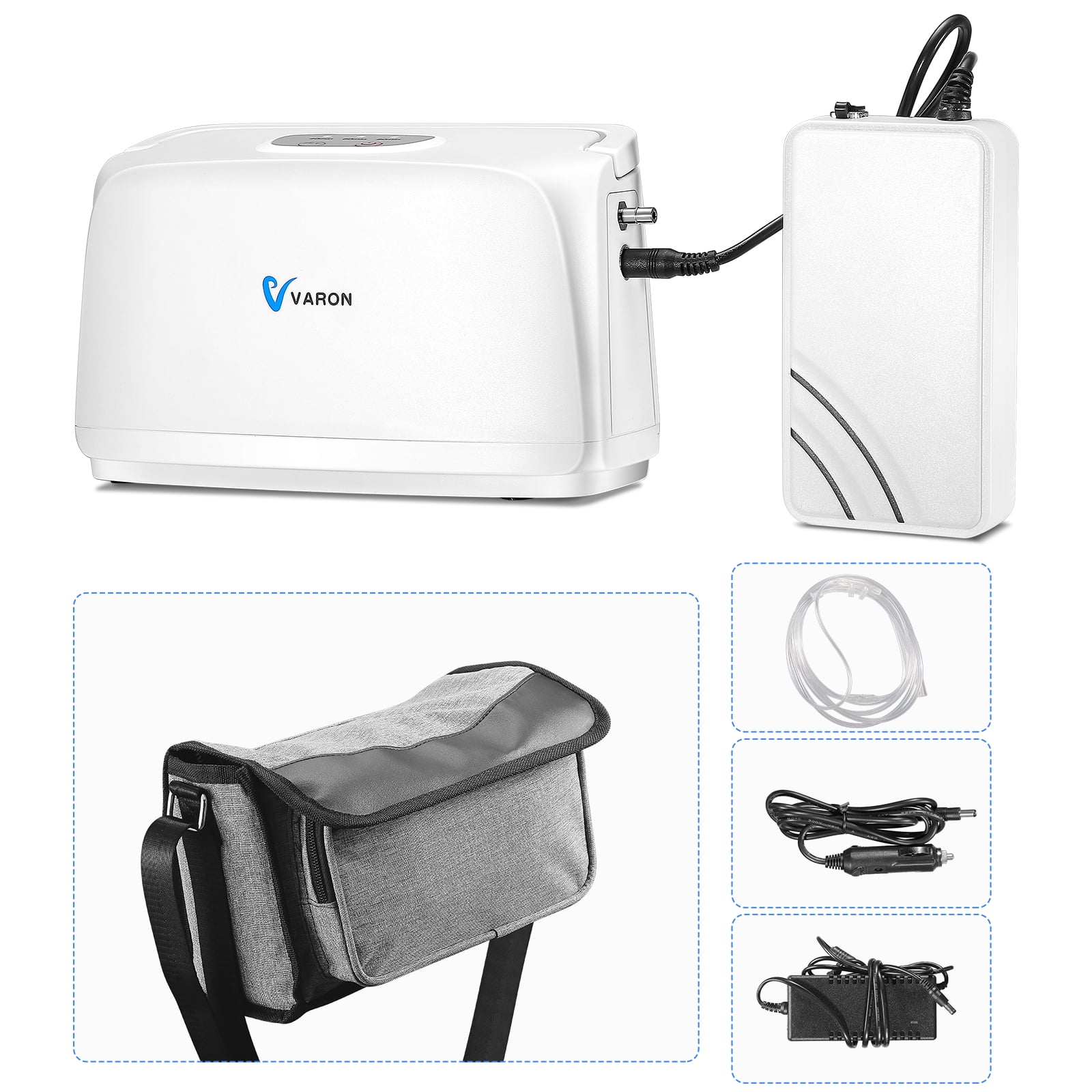 YANGKING Portable&3L O2 Tube Machine, Home&Travel&Use,ÇoncnetraTOR, Lightweight &33% 𝗐𝗂th full-sets Accessories,Ideal For Hiking