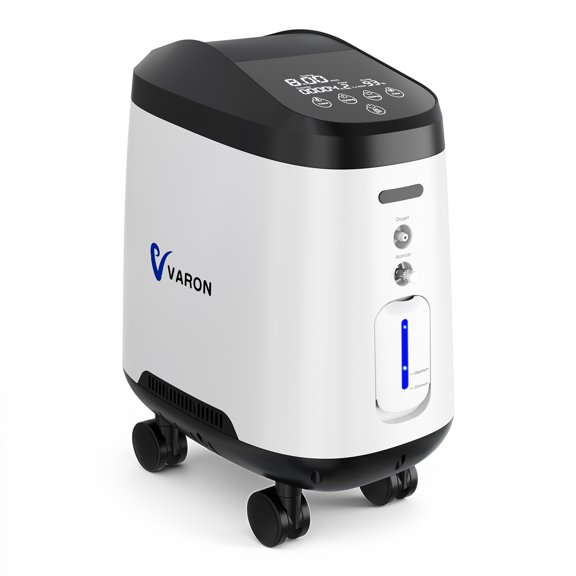 YANGKING Upgraded 1-9L Tube Machine 90% Out Portable OO2 Concentrator for Travel Home Use&wheels
