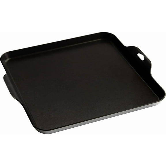 YANGLI 10 Inch Square Griddle | Nonstick Surface, Even Heat Distribution, Perfect for Pancakes & Sandwiches, Stovetop Compatible