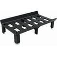 thumbnail image 1 of YANGLI 17-Inch Fireplace Grate, Heavy Duty Wrought Iron Log Holder for Indoor Chimney & Outdoor Fire Pit, 1 of 5