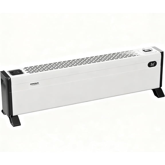 YANGLI 32" Electric Baseboard Heater, 1500W with Easy Button Control, 1 Pack