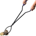 thumbnail image 1 of YANGLI 40-Inch Heavy Duty Fire Tongs with Serrated Scissor Design, Rustproof Log Claw for Bonfire & Campfire, 1 of 5