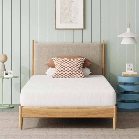 YANGLI 8 Inch Twin Gel Memory Foam Mattress | Advanced Cooling Night Sleep, Pressure Relief & Comfort Support, CertiPUR-US Certified, Bed-in-a-Box