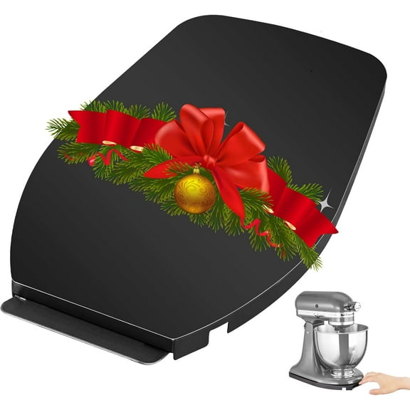 YANGLI Upgrade Mixer Slider Tray for KitchenAid 4.5-5 Qt Mixers, with Smooth Rolling Wheels, Black