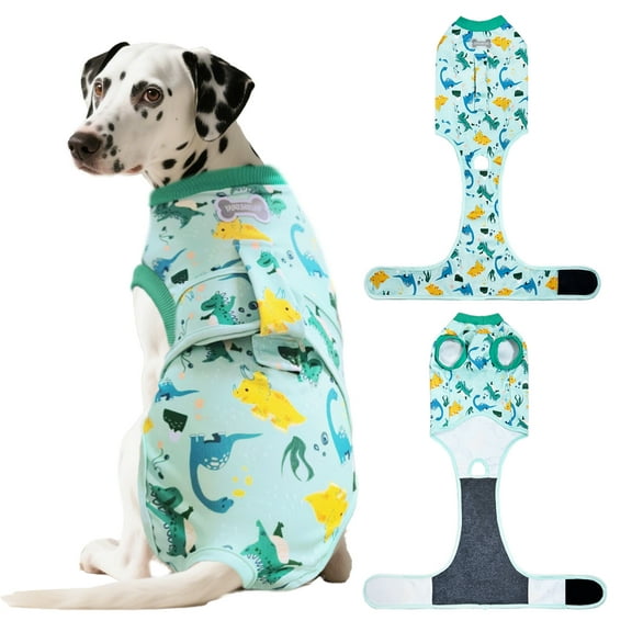 YANGUMGUAN Recovery Suit for Dogs Cats After Surgery, Professional Pet Recovery Shirt Dog Abdominal Wounds Bandages, Substitute E-Collar & Cone, Prevent Licking Dog Onesies Pet Surgery Recovery Suit