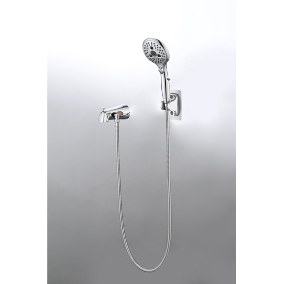 YANGXUN 6 Setting High Pressure Handheld Shower Head with One Touch Pause Stainless Steel Low Pressure Optimized Shower Head
