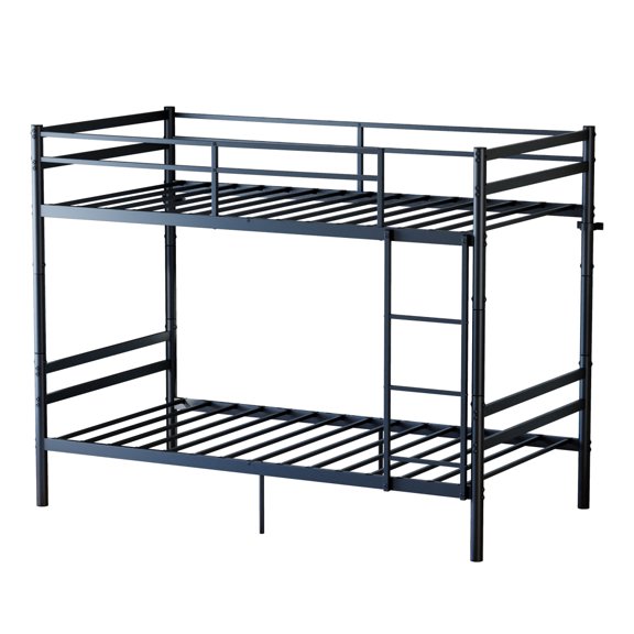 YANGXUN Convertible Bunk Sleeping Frame with Safety Ladder & Full Surround Barriers