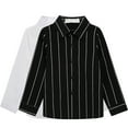 thumbnail image 1 of YANHAIGONG 2-13 Years Boys School Uniform Shirts Long Sleeve,Cotton Boys Button Down Shirts,Spring Summer School Uniform Shirts for Girls Bays,Fashion Casual Top Turndown Collar Shirt, 1 of 6