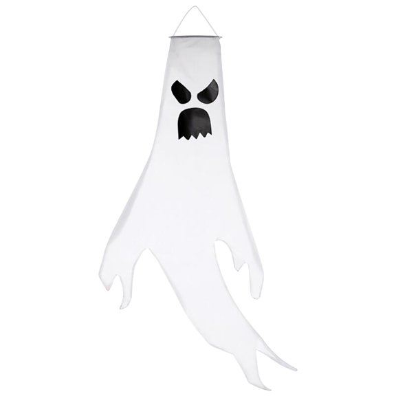 YANHAIGONG 2024 Halloween Decorations,Halloween Hanging Ghosts Decoration, Halloween White Hanging Ghost, Halloween Decorations Outdoor Scary,Halloween Decorative Printing Led Light String Pendant
