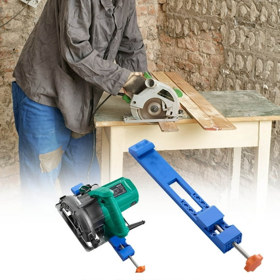 YANHAIGONG Adjustable Cutting Machine Base Guide,Electric Circular Saw Milling Positioning Clamp,Precision Wood Cutting Guide,Woodworking Tools,Designed for Precision Cutting & Milling Tasks