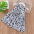 thumbnail image 1 of YANHAIGONG Baby Delas!Toddler Girl Ste Girls Short Sleeve Dresses Toddler Girl Strawberry Dress Easter Summcotton Casual Swing Twirly Sundress ,,Casual Easter Dress for Kids, 1 of 5