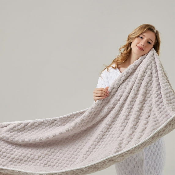 YANHAIGONG Bath Towel Sheets Oversized, Bath Towels Quick Drying Light Weight ,Microfiber Coral Velvet Highly Absorbent Towels ,Multipurpose Use As Bath Fitness, Bathroom, Shower, Sports, Yoga Towel