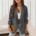 thumbnail image 1 of YANHAIGONG Business Casual Jackets for Women Long Sleeve Tunic Blazer Jackets for Women Business Casual Open Front Work Office Jackets Blazer Cardigan Suit Female Fall Clothes, 1 of 9