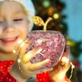 thumbnail image 1 of YANHAIGONG Christmas Decorations Indoor,Christmas Table Decorations Signs,Christmas Table Centerpiece for Dining Table,Crystal Apples Christmas Eve Gifts for Her Romantic Ornamental Apples Display, 1 of 1