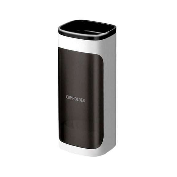 YANHAIGONG Cup Dispenser,Pull Type Water Cooler Cup Holder Small Cups,Cup Dispenser,Wall Mount Water Cooler Cup Dispenser,Disposable Paper and Plastic Cups,Pull Type Cup Holder for Bathroom,Office