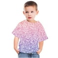 thumbnail image 1 of YANHAIGONG Cute Tie Dye Shirts for Girls,3-14 Years Kid Girls Tie Dye Graphic Crop Tee,Colorful Round Neck Short Sleeve Casual Summer Blouses,Cute Tee Shirt Tops, 1 of 4