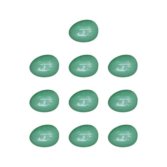 YANHAIGONG Easter Decorations for The Home Indoor Holiday Decor,Easter Ornaments,20mm Crystal Mini Egges Agate Jade Bird Egges Easter Egges 10PC