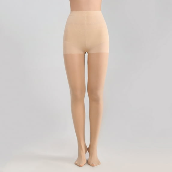 YANHAIGONG Fleece Tights for Women Footless,Elastic Waist Leggings Plus Size,High Waisted Yoga Pants,Women's Lined Leggings Tights High Waisted Leggings Translucent Pants Non-slip Pantyhose