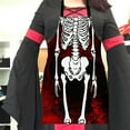 thumbnail image 1 of YANHAIGONG Funny Apron for Men Women,Halloween Skeleton Cooking Kitchen Aprons,Skull Posing Adjustable Bib Chef Apron for Women Men Adults,Waterproof Goth Accessories for Halloween, 1 of 6