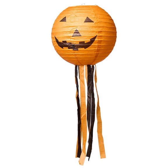 YANHAIGONG Halloween Pumpkin Windsock Decorations Kits, Halloween Windsock Flag Lanterns Outdoor,Diy Pumpkin Wind Socks Flag Hanging Decoration for Home Yard Patio Lawn Garden Tree Party Decoration