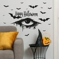thumbnail image 1 of YANHAIGONG Halloween Stickers for Window,Halloween Decoration Wall Clings Stickers,Halloween Window Clings Halloween Window Stickers,Halloween Scary Eyes Bedroom Background Decorative Wall Stickers, 1 of 7