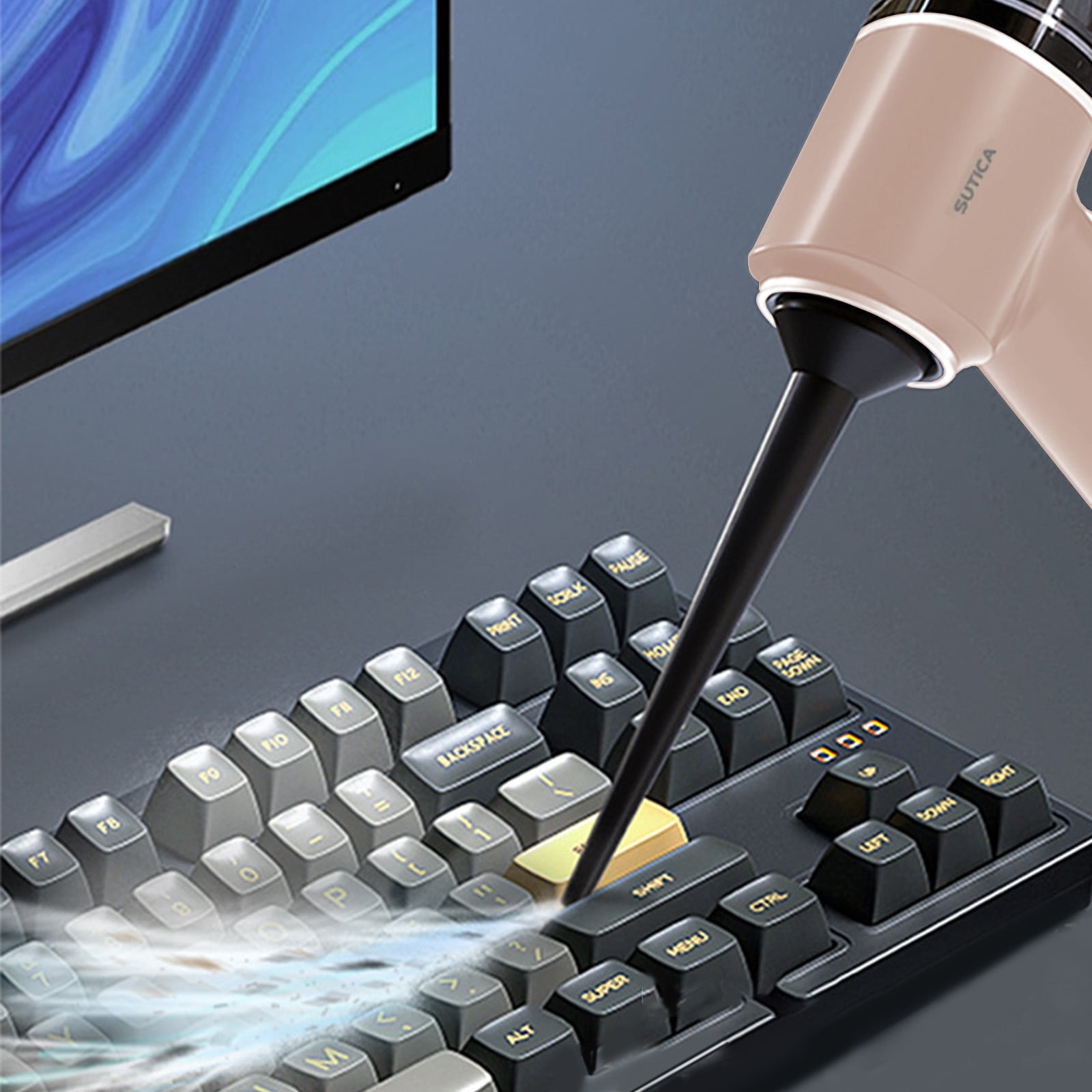 YANHAIGONG Handheld Cordless Vacuum Cleaner Strong Suction,Wireless