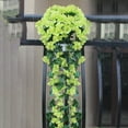 thumbnail image 1 of YANHAIGONG Hanging Artificial Violet Flowers,Artificial Flowers for Decoration,Fake Hanging Plants Colorful Violet Flower Bouquet for Wall Home Room Garden Wedding Indoor Outdoor Spring Decoration, 1 of 2