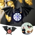 thumbnail image 1 of YANHAIGONG LED Halloween 3D Bats Wall Decor,Halloween Decor Bats Light,Colorful LED Halloween Bats Decorations,Halloween Bats Light Wall Decorations for Indoor Home Window Decor, 1 of 1
