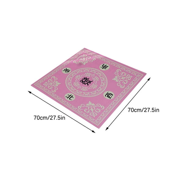 YANHAIGONG Mahjongg Mat,Mahjongg Table Ma,Anti Slip Noise Reduction Table Cover,Board Game Mat Mahjong Table Mat Mahjong Accessories Tablecloth Mahjong Paigow Poker Cards