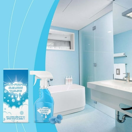 YANHAIGONG All Purpose Cleaner Spray,Kitchen Cleaner Spray,All Purpose Cleaner Spray, Multi-Purpose Disinfecting Spray, Kitchen & Bathroom Cleaner,Gentle Stain and Grease Remover Odor Cleaner,200ml