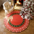 thumbnail image 1 of YANHAIGONG Round Christmas Area Rug ,Red Christmas Tree Kids Room Crawl Blanket ,Christmas Living Room Decor Rug ,Christmas Non-Slip Washable Runner Floor Mats for Bedroom Kitchen Hallway Decor, 1 of 9