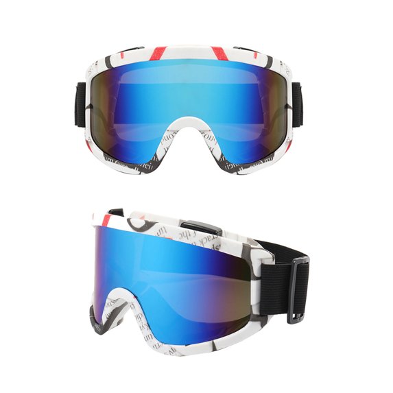 YANHAIGONG Ski Goggles OTG For Adults,Over Glasses Ski/Snowboard Goggles For Men,Women & Youth,Outdoor Sports Cycling Goggles,With UV Protection Windproof