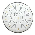 thumbnail image 1 of YANHAIGONG Steel Tongue Drum,6 Inch 11 Notes Hand Drums with Bag Sticks Music Book, Sound Healing Instruments for Musical Education Entertainment Meditation Yoga Chakra ,Gift for Families, 1 of 4
