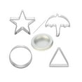 thumbnail image 1 of YANHAIGONG Sugar Candy Making Tool,Cookie Cutters Set Shapes ,Stainless Steel Star Cookie Cutter Round Small Cutter,Sugar Baking Cake Mold Kit For Easter Christmas Party Favor ,Cookie Cutters Metal, 1 of 5