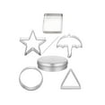 thumbnail image 1 of YANHAIGONG Sugar Candy Making Tool,Cookie Cutters Set Shapes ,Stainless Steel Star Cookie Cutter Round Small Cutter,Sugar Baking Cake Mold Kit For Easter Christmas Party Favor ,Cookie Cutters Metal, 1 of 7