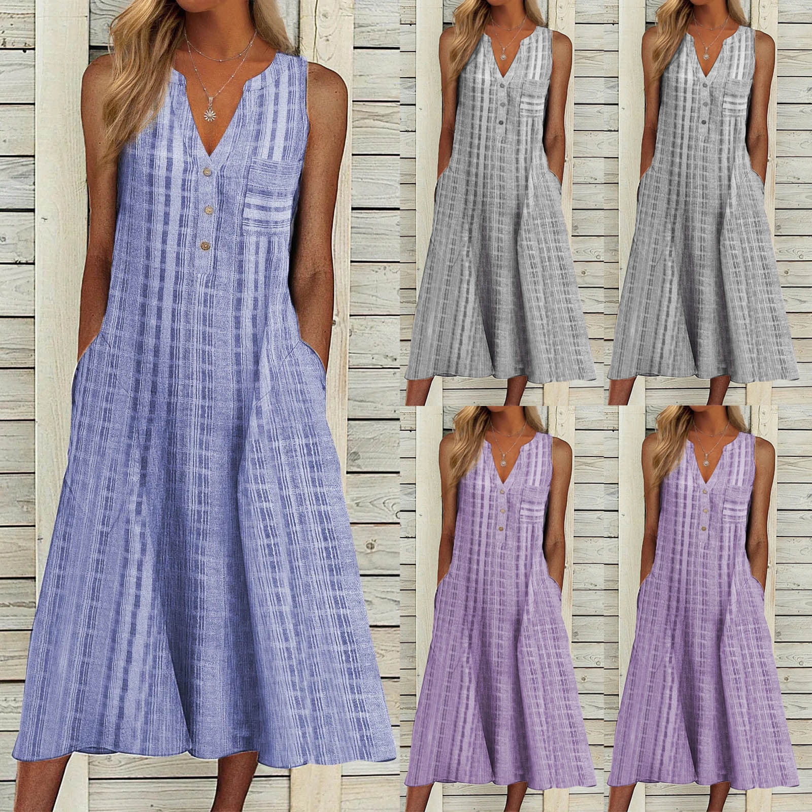 Comfy Pocket Dress main image 1