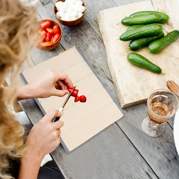 YANHAIGONG Summer Saving! Plastic Folding Cutting Board,Portable Folding Cutting Board Wheats Straw Cutting Board Kitchen Household Fruit Travel Camping Picnic Cutting Board